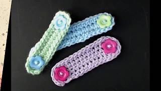 CROCHET FACE MASK EXTENDERS Fast and easy Crochet [upl. by Arotak]