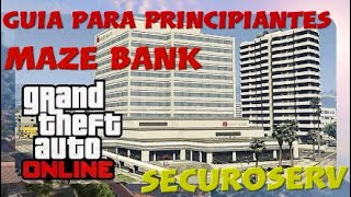 Guia para principiantes negocio de oficinaMAZE BANK GTA5 GTAONLINE2022 [upl. by Gunning248]