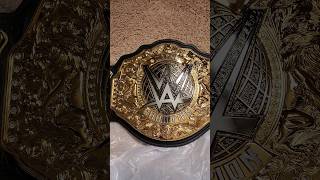 World Heavyweight Championship Commemorative Title Belt Unboxing from WWE shop wwe [upl. by Vincelette]