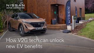 Unlocking new energy benefits of EVs with vehicletogrid technology  Nissan [upl. by Nirhtak]