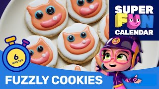 Super Fun Calendar  How to Make Abby Hatcher Fuzzly Cookies  PAW Patrol Official amp Friends [upl. by Talia]