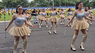 COED PEDRO F CANTOR 💃 Excelente en Desfile Cívico Sonsonate 2024 ✨ [upl. by Suoiradal]