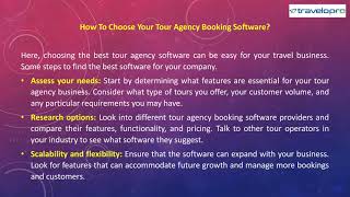 Tour Agency Software [upl. by Dlanigger126]