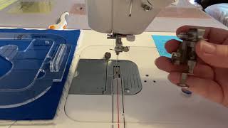 How to Set Up Your Sewing Machine For Free Motion Quilting By Dabline [upl. by Wainwright]