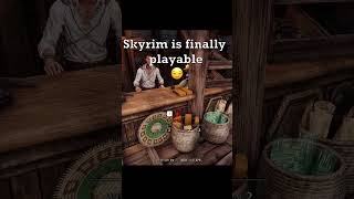 Skyrim is finally playable [upl. by Ritz]