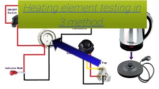 Electric kettle ke Heating element check Karen ke tin aasan tricks [upl. by Asiralc610]