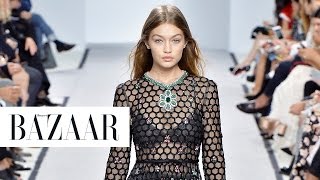 Gigi Hadid’s Complete Runway Evolution [upl. by Oznola]