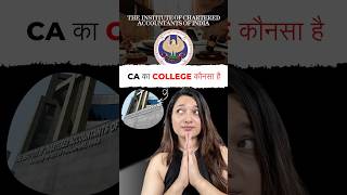 Know ICAI  CA का College  CA Foundation Registration 2025 [upl. by Bradshaw531]