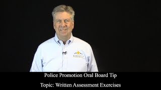 Police Promotion Tip Written Assessment Center Exercise Resource [upl. by Hairabez]