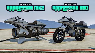 2x1 Tunando a Oppressor Mk1 e Oppressor Mk2  GTA 5 ONLINE [upl. by Oribel442]