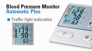 Bloeddruk meten met de Microlife BP A100 Plus bovenarmbloeddrukmeter [upl. by Leeland]