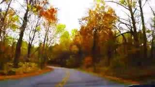 Fall Drive on the Blue Ridge Parkway [upl. by Maxma249]