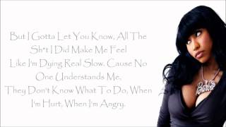 Nicki Minaj  Autobiography Lyrics Video [upl. by Cosmo270]