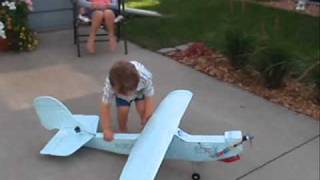 RCDOX 2010 TAKEOFF GROUNDY scratch build RC plane [upl. by Ardell34]