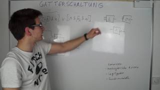 GATTERSCHALTUNG zeichnen  Logic gate  Digitaltechnik [upl. by Neyuq]