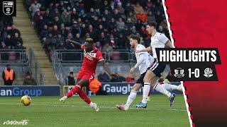 Highlights Leyton Orient 10 Bolton Wanderers [upl. by Sarson36]