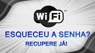 ESQUECEU a SENHA do WiFi Veja como RECUPERAR [upl. by Ainez]