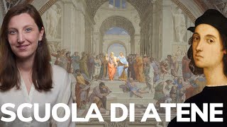 La Scuola di Atene di Raffaello Lincontro IRREALE di artisti e filosofi [upl. by Burleigh]