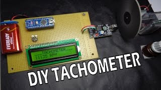 How to make Arduino based Digital Tachometer │RPM Counter simple DIY tutorial [upl. by Darrill]