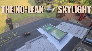 HOW TO  Velux Skylight Install [upl. by Dov]