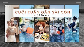 Mang 2 Em Bé Đi Chơi Cuối Tuần Ngay Gần Sài Gòn ❤️ TrinhPham Family [upl. by Immij]