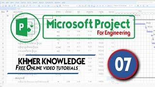 Microsoft Project 2007 Part 7 [upl. by Townsend292]