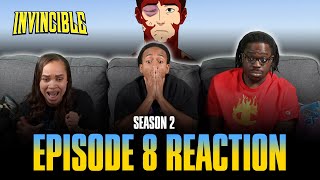 I Thought You Were Stronger  Invincible S2 Ep 8 Reaction [upl. by Nata]