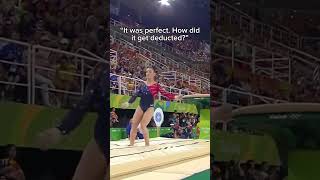 the 2nd vault is perfect 🤯🐐  gymnastics flips shorts simonebiles [upl. by Odlauso121]