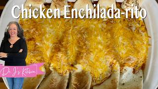 Chicken Enchiladarito  Part Enchilada Part Burrito  Completely Delicious [upl. by Moth]