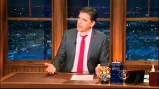 Craig Ferguson 112911C Late Late Show tweetEmail [upl. by Kosel939]