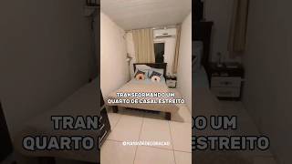 Transformação quarto de casal estreito [upl. by Ahsimet828]