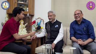 Dr Subrahmanyam Jaishankar  Minister of External Affairs  Kirori Mal College  Interview [upl. by Nhguaval]