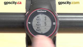 Garmin Approach S3 Golf GPS Keeping Score by gpscitycom [upl. by Eydnarb504]