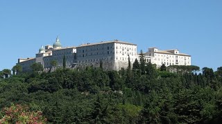 Abbey of Montecassino Cassino Frosinone Lazio Italy Europe [upl. by Ahtinak267]