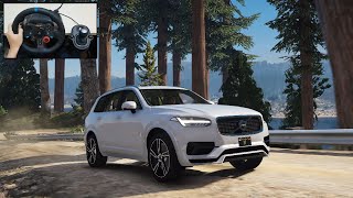 Volvo XC90 T8 Off Road  GTA 5 with Steering Wheel  Logitech G29 Gameplay [upl. by Enaud649]