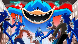 SHIN SONIC INFECTION Cartoon Animation [upl. by Aremihc322]