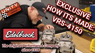 Edelbrock VRS4150 YouTube EXCLUSIVE How its Made VRS4150 SECRETS EXPOSED EdelbrockTV [upl. by Yerffoj]