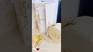 Dior advent calendar unboxing  dior free gift with purchase [upl. by Anewor]