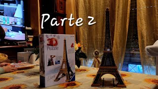 Montaggio 3d Puzzle La Tour Eiffel Ravensburger parte 2 [upl. by Heim]