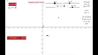 Komplexní čísla  algebraický a goniometrický tvar [upl. by Ayota]