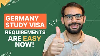 New student visa Requirements for Germany 2024 4 Changes [upl. by Sirehc]