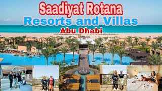 Ep1 ArrivalSaadiyat Rotana Resort and Villas5 Star Hotel in Abu DhabiErika’s birthday 2022 [upl. by Alroy]