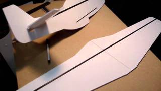 Mikeysrc Custom Build P51 Mustang foam board [upl. by Heater428]