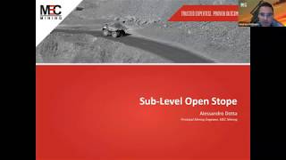 Webinar Effective application of the sublevel open stope mining methodology [upl. by Anerhs]