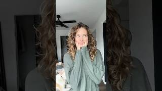 Wavycurly hair wash day routine✨ haircare curlyhair wavyhair hair washdayroutine hairtutorial [upl. by Yde]