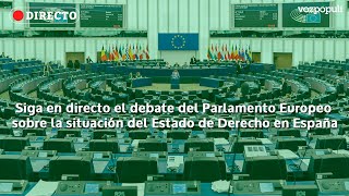 🔴 EN DIRECTO  El Parlamento Europeo debate sobre el Estado de Derecho en España por la amnistía [upl. by Abibah]