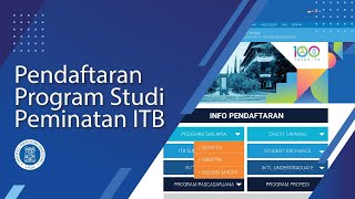 Pendaftaran Program Studi Peminatan ITB [upl. by Ateval]