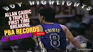 PBA CLASSIC UPDATES CAIDIC FIRST 3 POINTS RECORD 9 TRIPLES IN A GAME [upl. by Yffat]