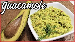 como hacer GUACAMOLE  guacamole casero  como hacer guacamole fácil y rápido [upl. by Mendive301]