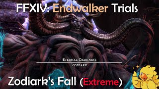 FFXIV The Minstrels Ballad Zodiarks Fall Zodiark Extreme GunbreakerGNB POV [upl. by Zap]